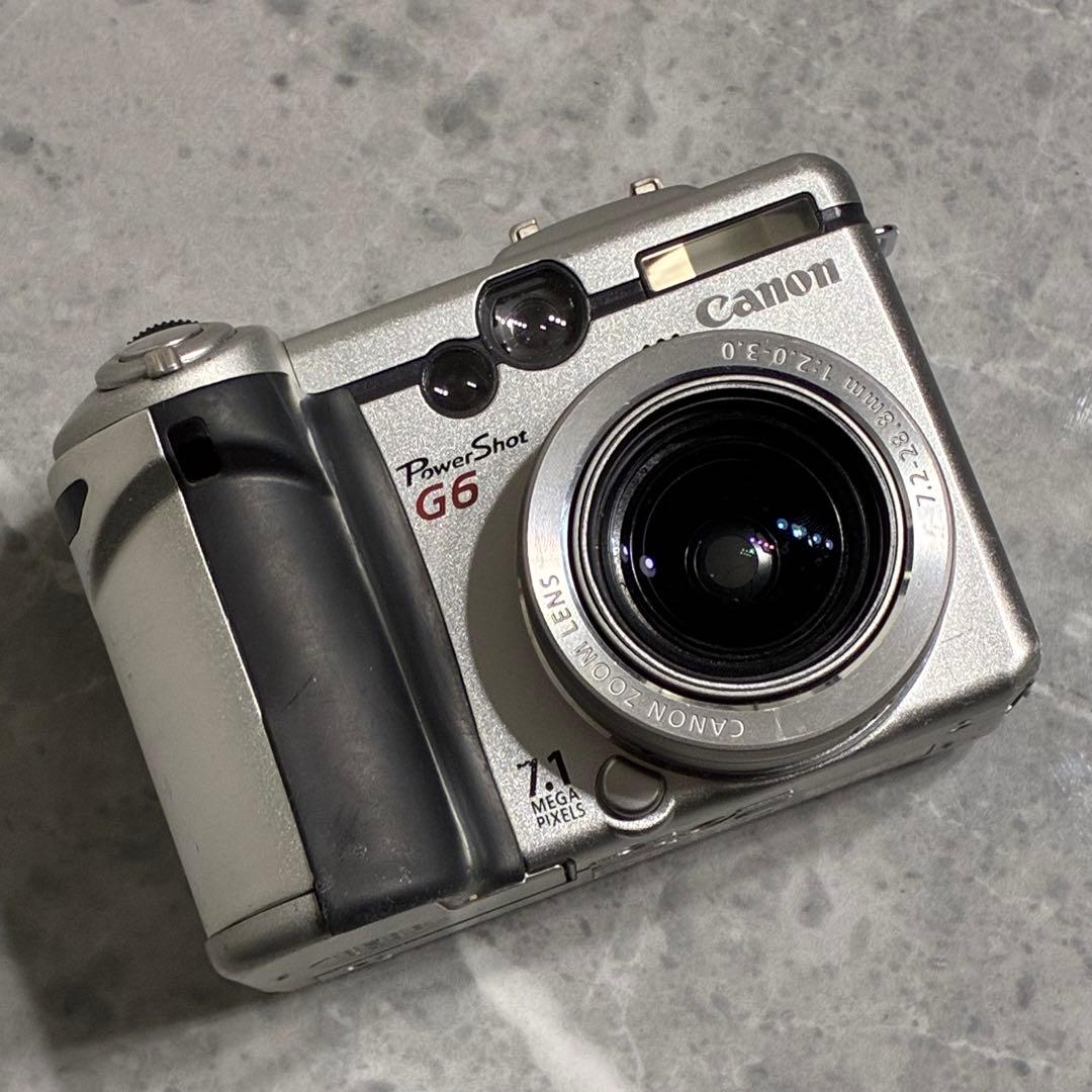 ⭐️動作確認済⭐️キヤノン Canon PowerShot G6コンデジ