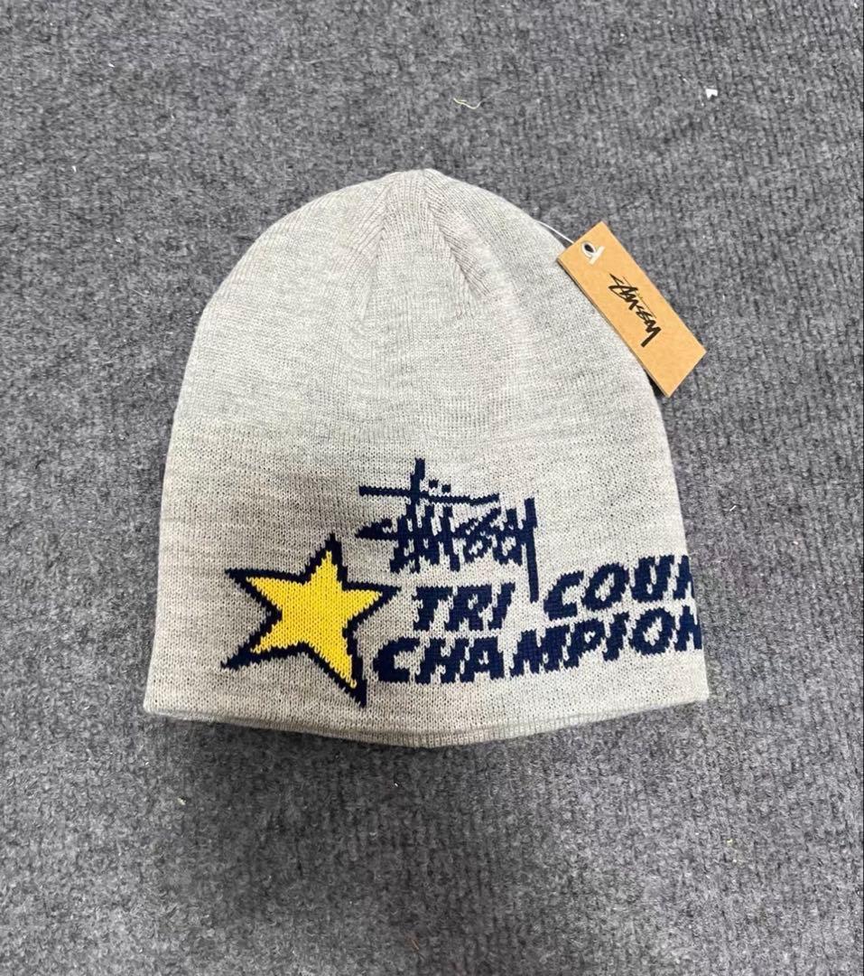 Stussy TRI COUNTY CHAMPION ニット帽