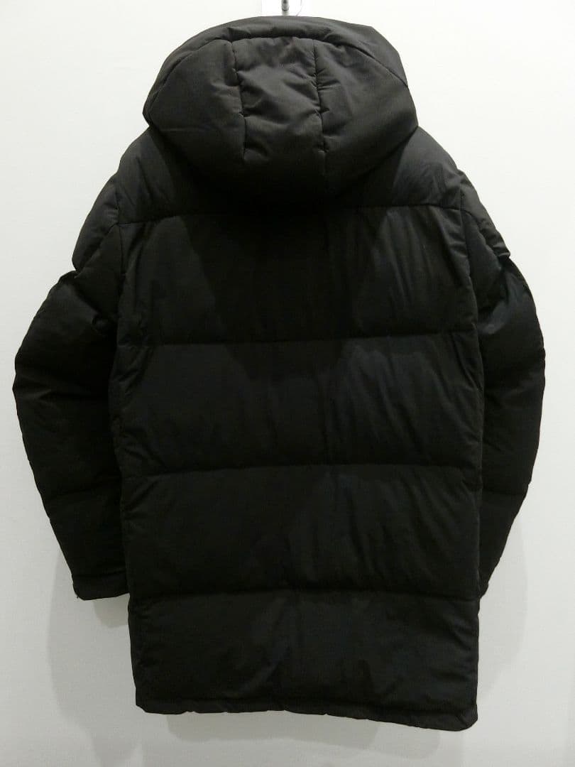 ワークマン エックスシェルター断熱αプレミアムギガパフダウンコート 3L 黒