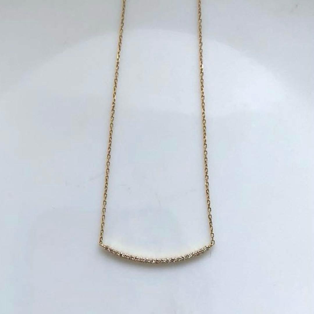 4℃ K18ダイヤネックレス