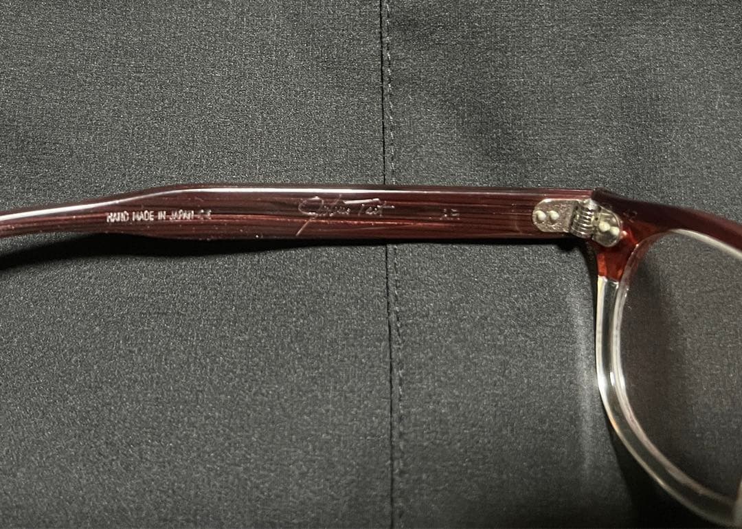 小物 JULIUS TART OPTICAL AR red wood 42-22