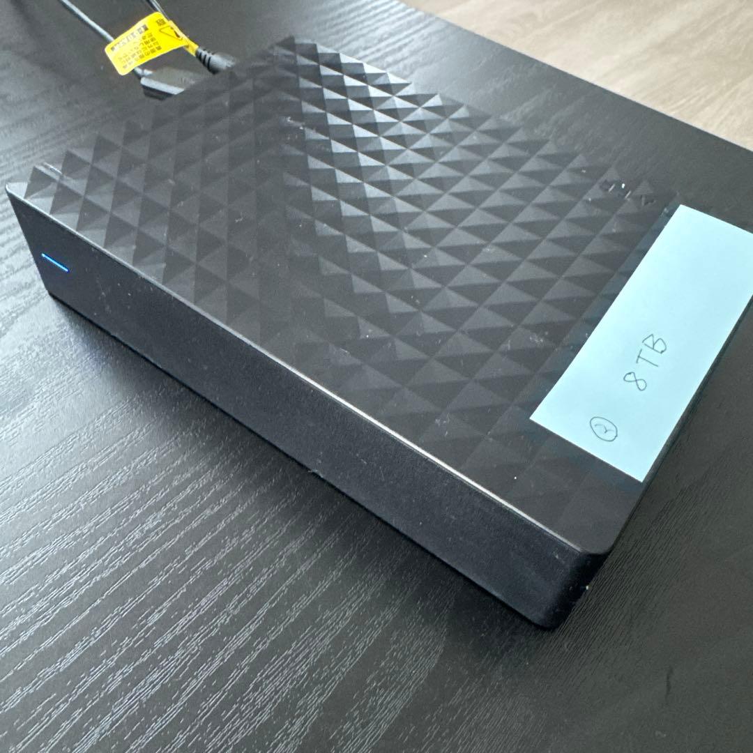 pnnky217　SEAGATE 8TB外付けハードディスク
