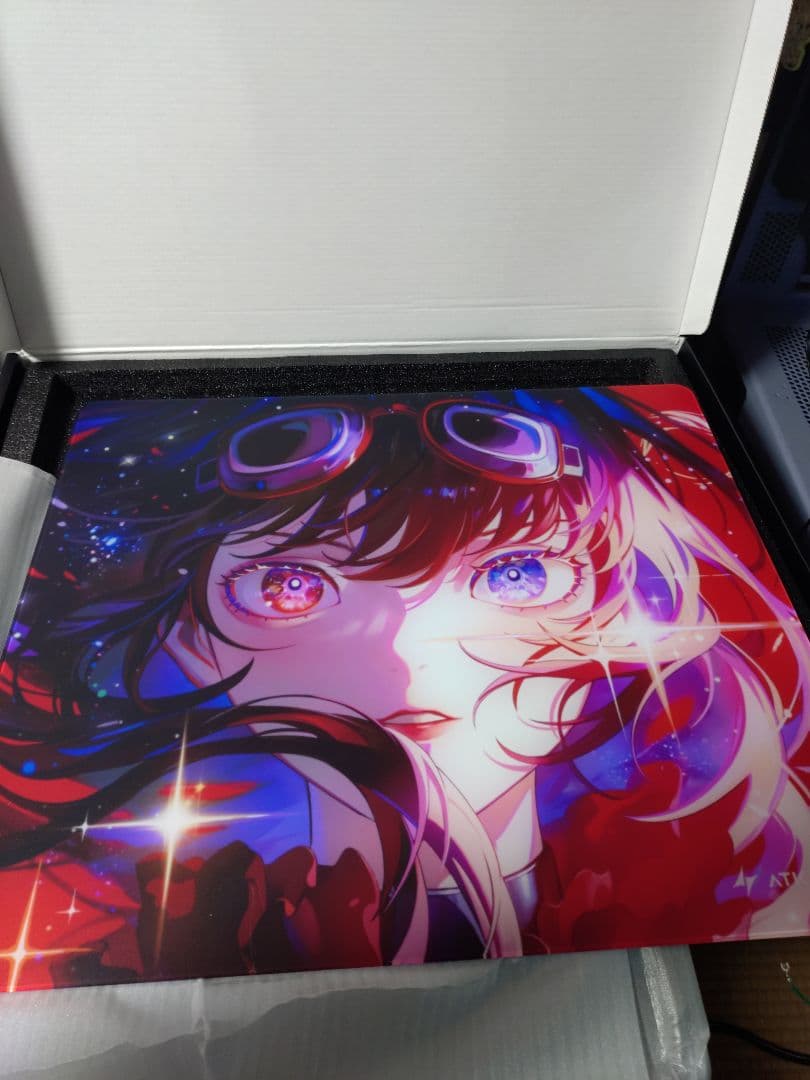 [限定品] ATK Gear Crimson ガラスマウスパッド
