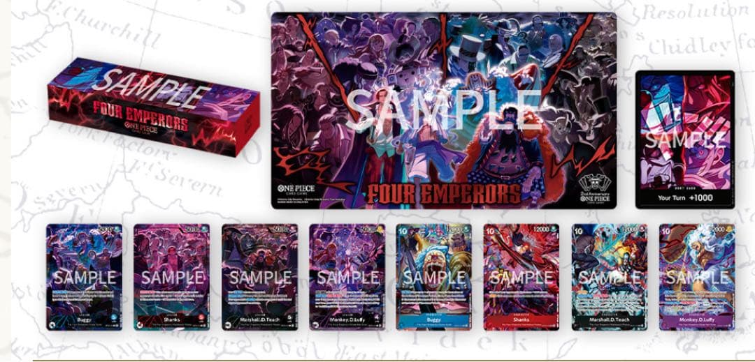 ワンピースカード 2nd Anniversary set 2周年 日本語版 新品