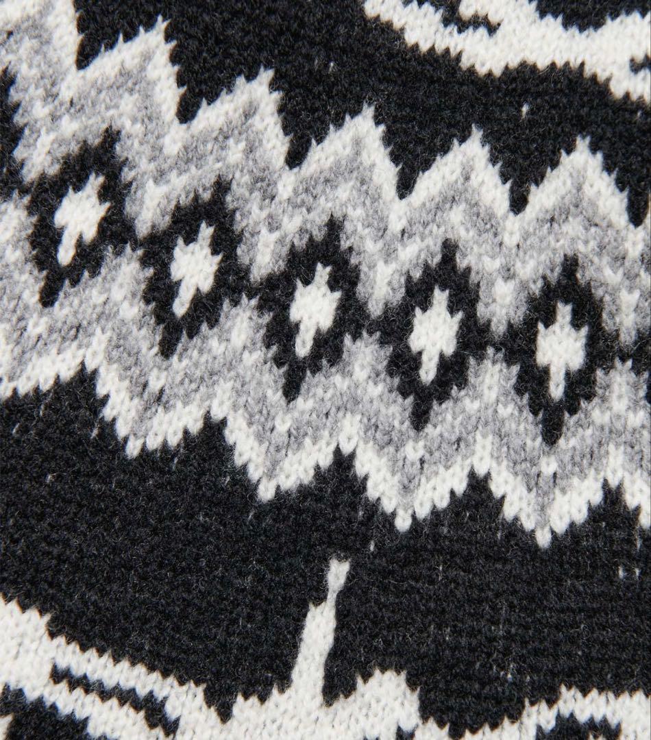 トップス uniform experiment 25AW NORDIC SWEATER