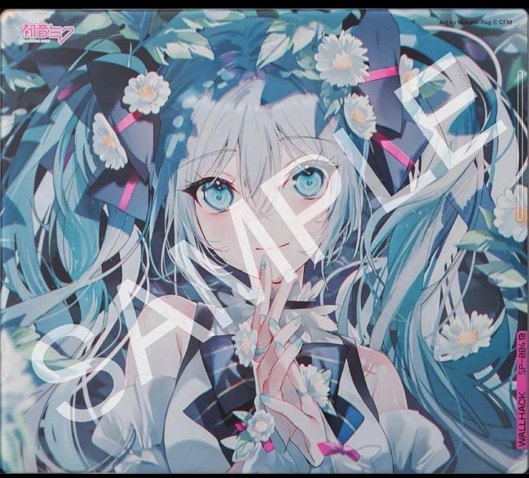 【新品未開封】WALLHACK SP-004 初音ミク ガラスマウスパッド
