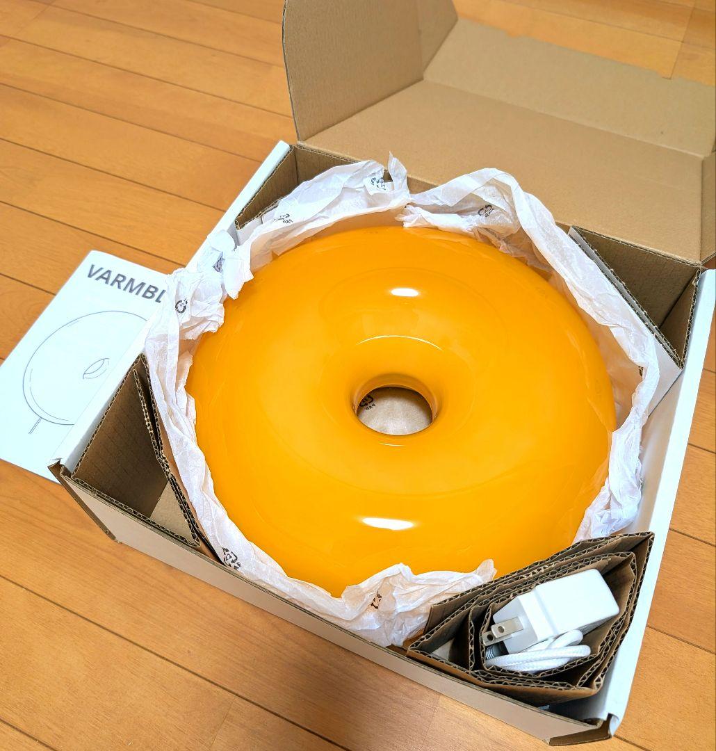 IKEA　イケア　ドーナツランプ　ライト　ウォールライト　ヴァルムブリクスト