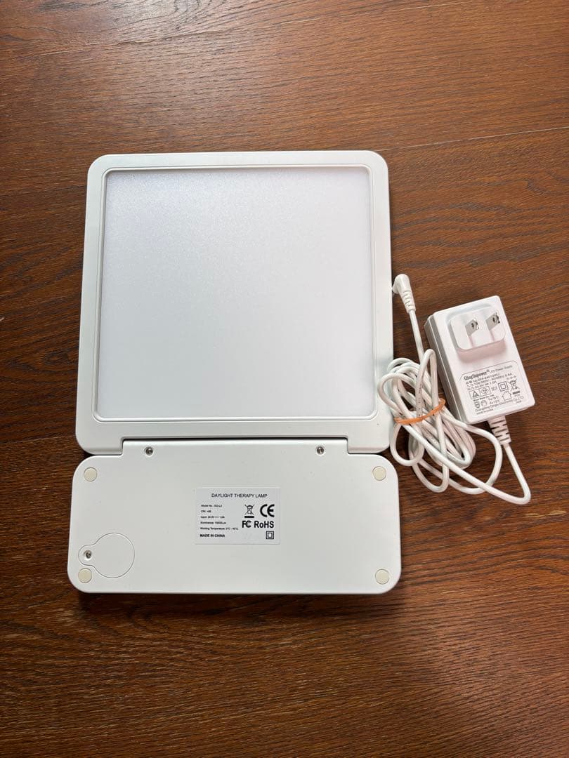 moonmoon トトノエライトプレーン 光 目覚まし時計 定価17800円