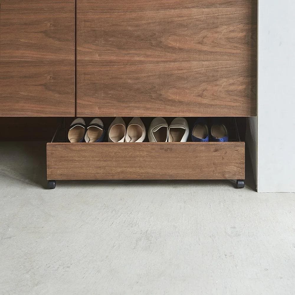 L-41508 シューズボックス下ワゴンシューズ 幅60