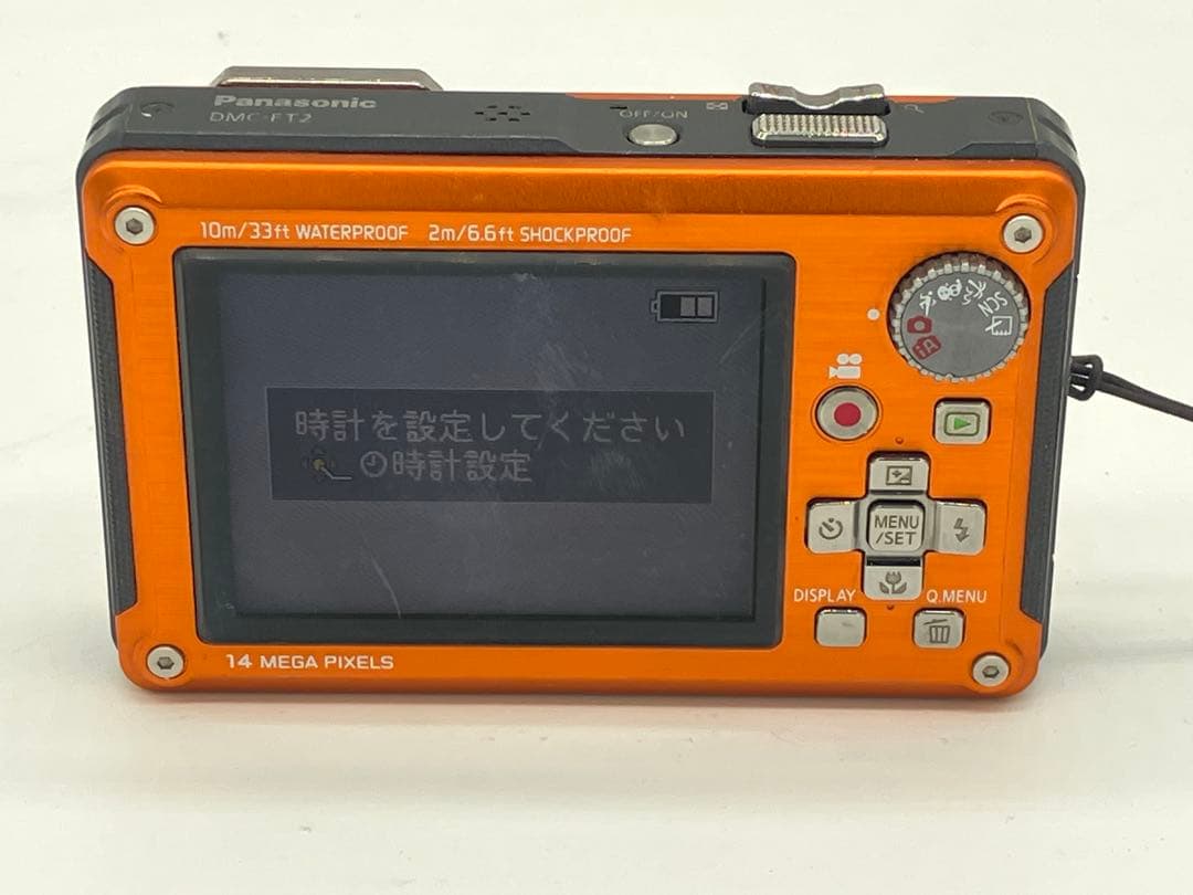 ★動作確認済★良品 Panasonic DMC-FT2 防水カメラ　#203