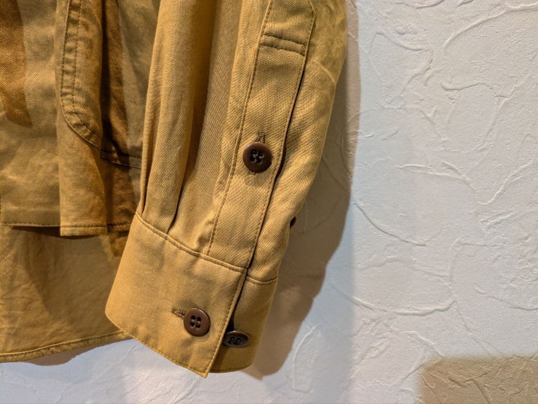 VISVIM ラモシャツ 　イエローベージュ　サイズ1