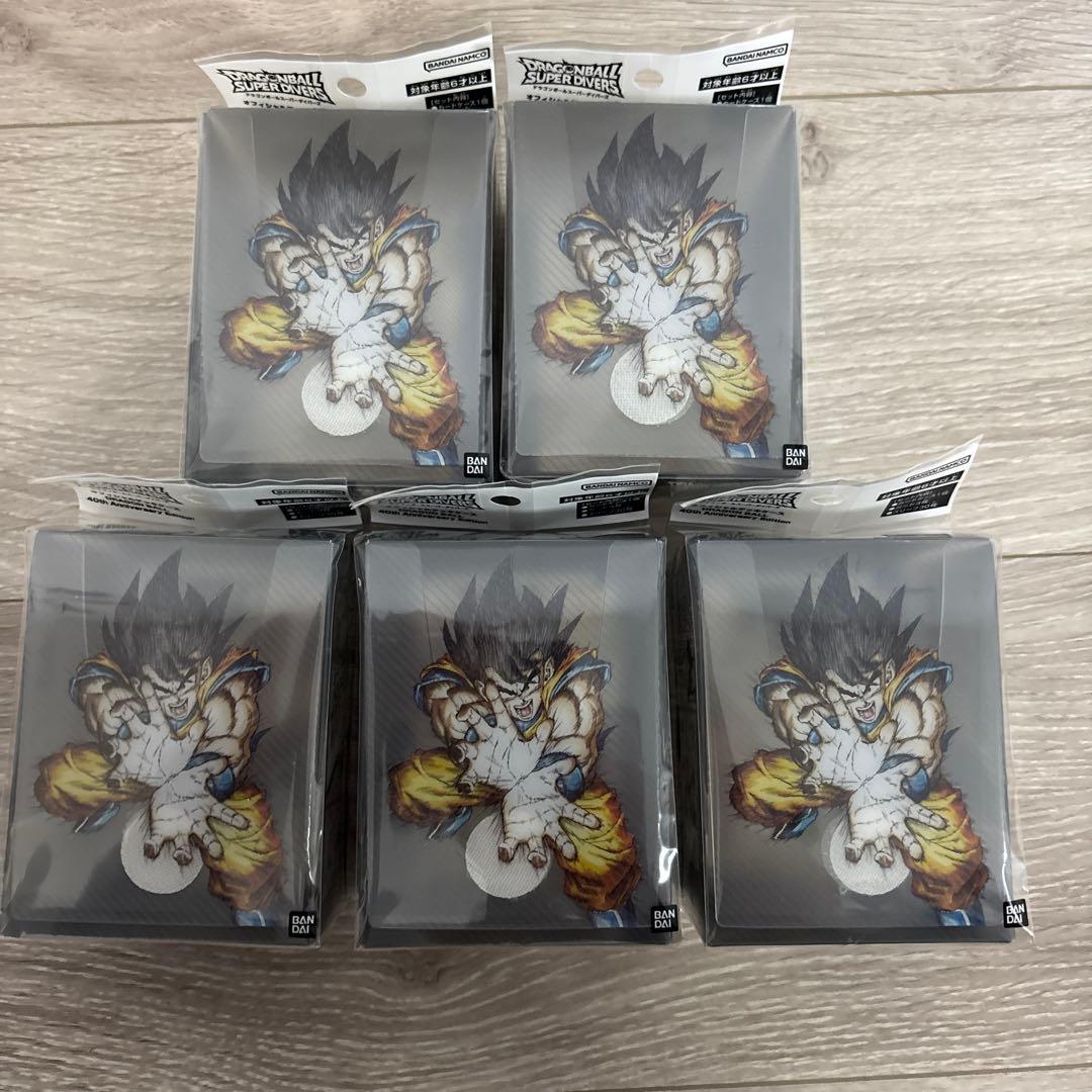 【新品未開封】ドラゴンボールダイバーズ　デッキケース　40周年　5つセット