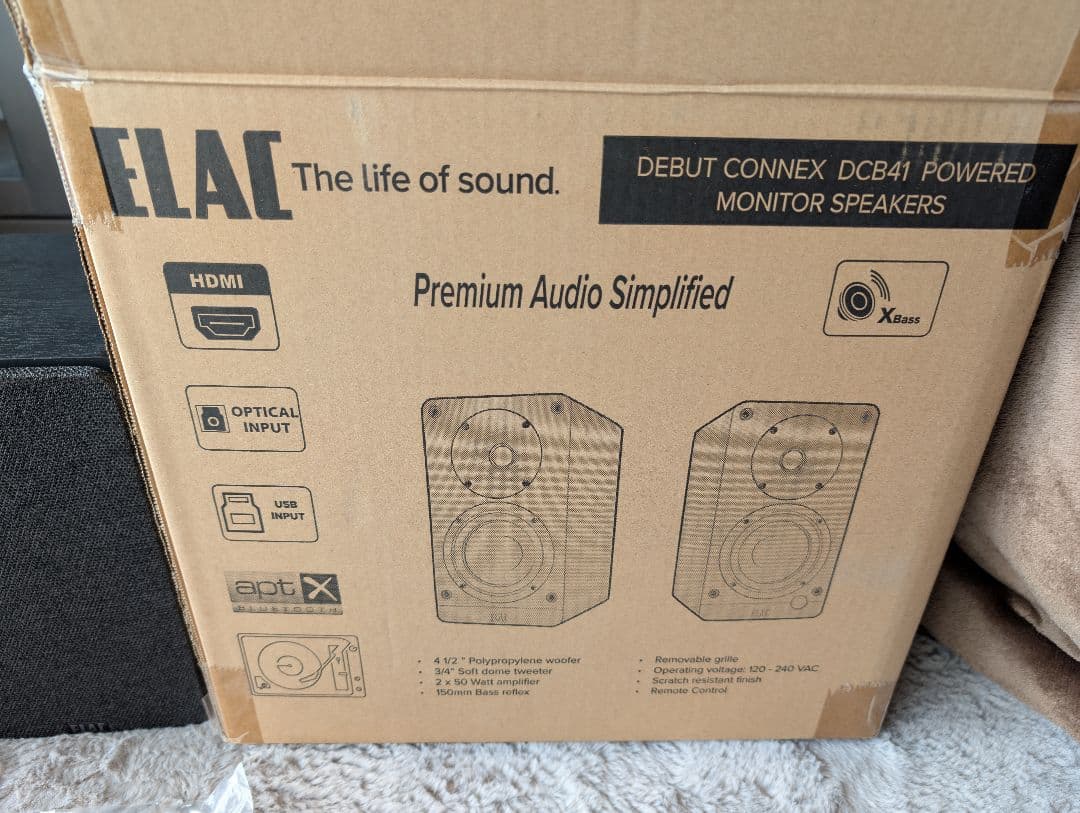 ELAC エラック DEBUT CONNEX DCB41 アクティブスピーカー