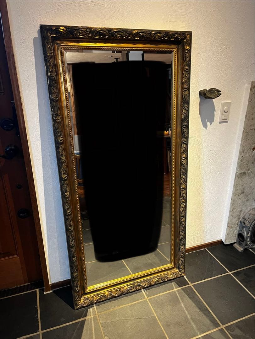 姿見　鏡　特大　アンティーク