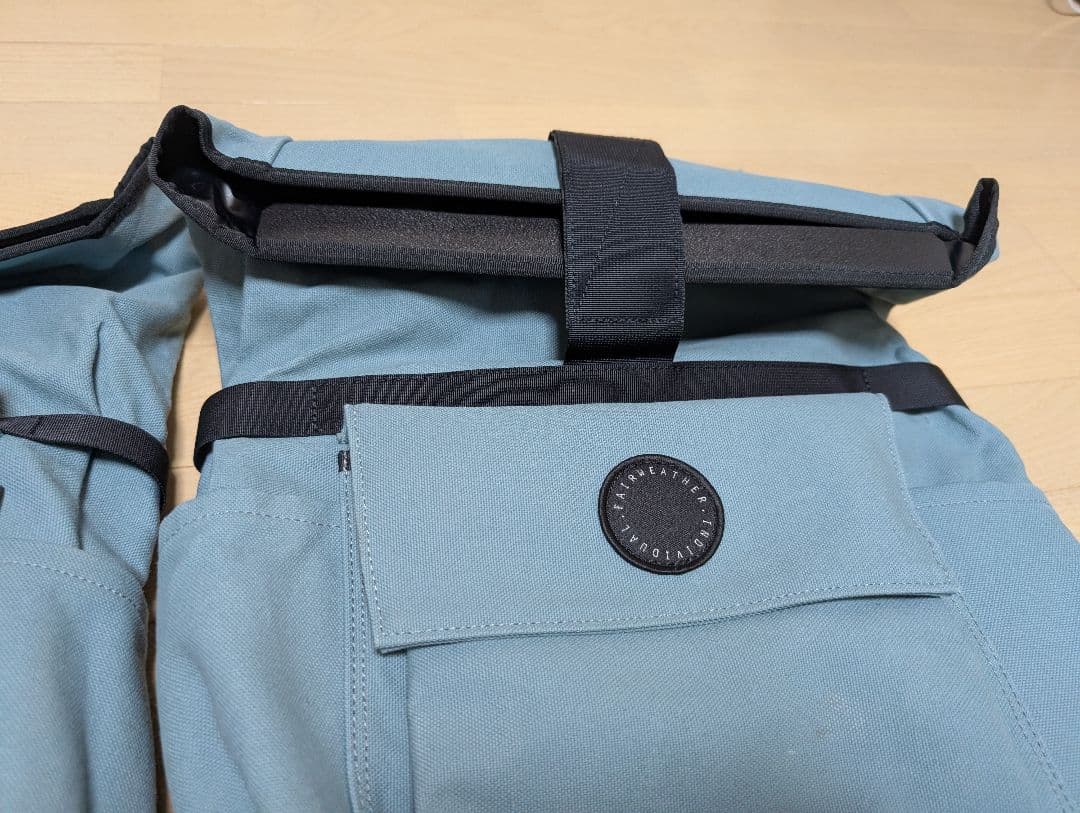 T*B様 FAIRWEATHER pannier bag slate mint