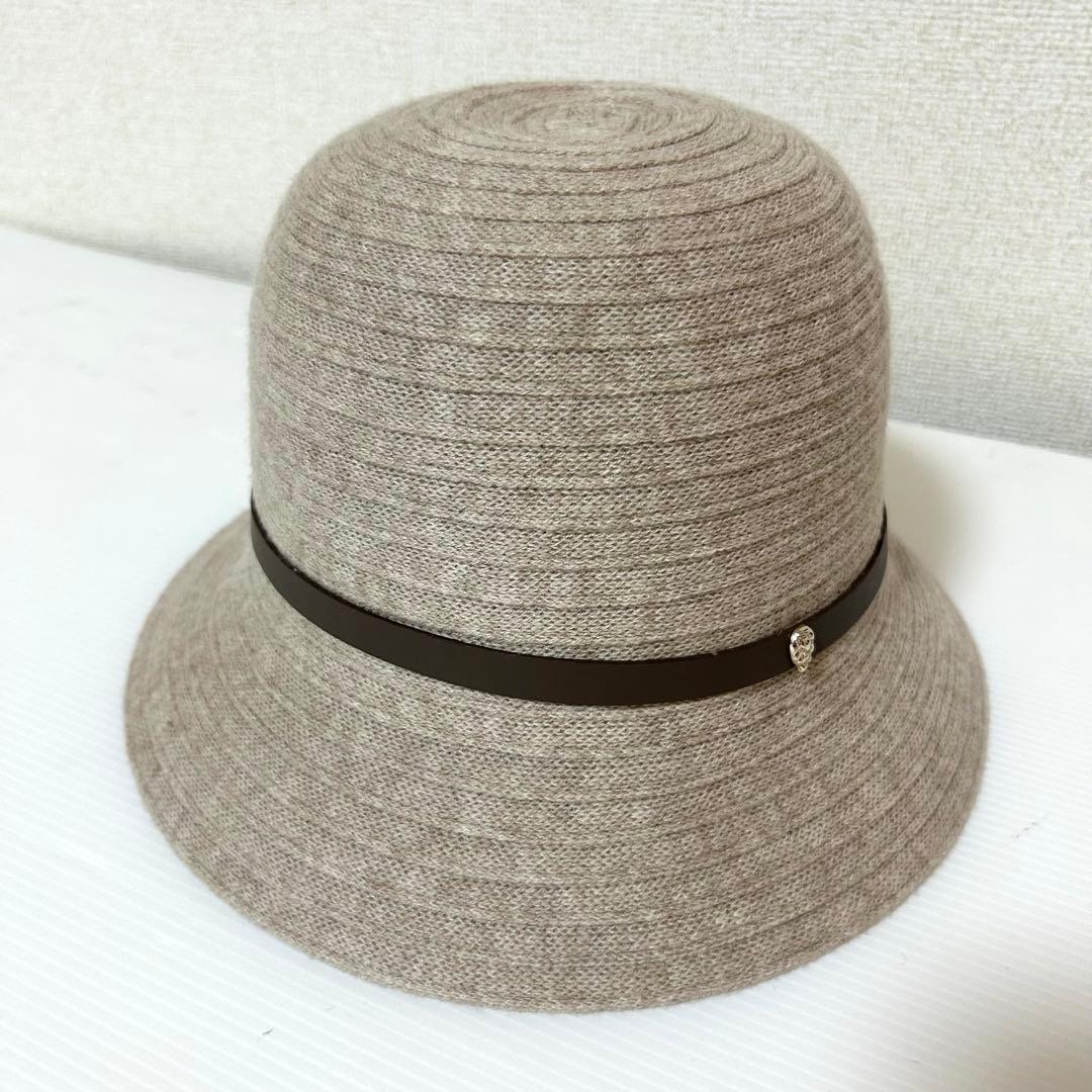 極美品✨現行タグ カシミア ウール ヘレンカミンスキー 秋冬に◎ハット 帽子