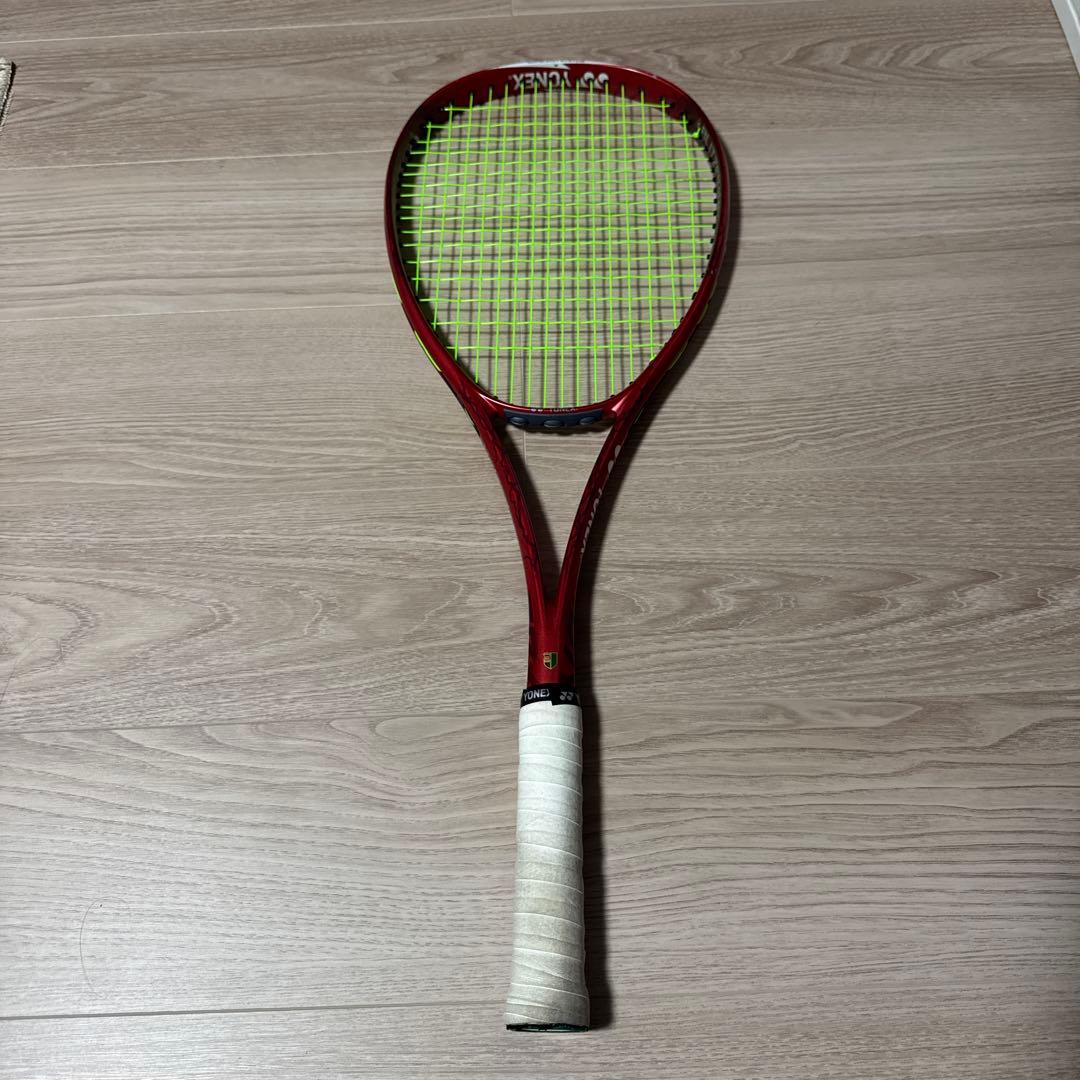 ボルトレイジ7v　 YONEX 紅 クレナイ　軟式テニスラケット