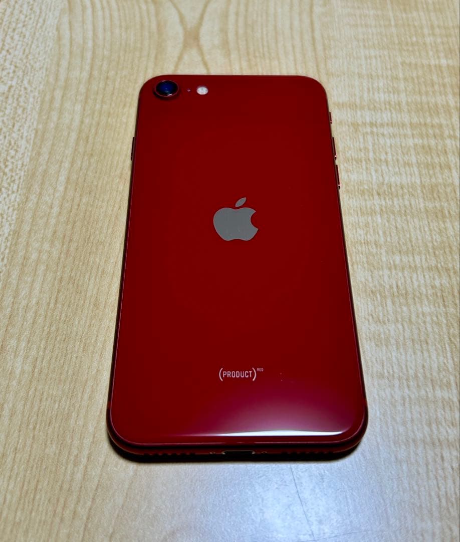 美品 iPhone SE (第3世代) 64GB レッド SIMフリー