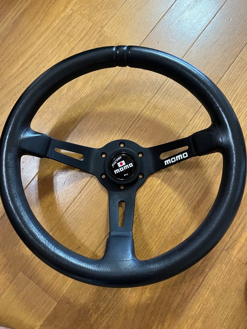 momo ステアリング Full Speed 328D ブラック フルスピード