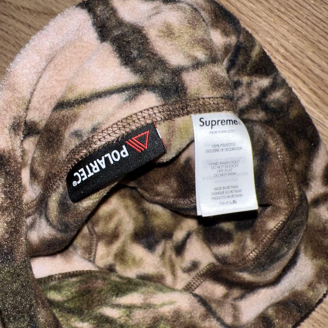 Supreme polartec beanie リアルツリーカモ　ビーニー