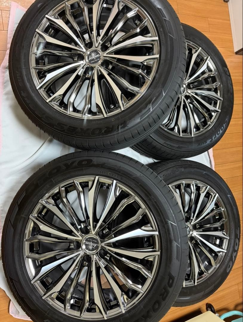 美品　WEDS クレンツェ フェルゼン 19インチ 4本セット