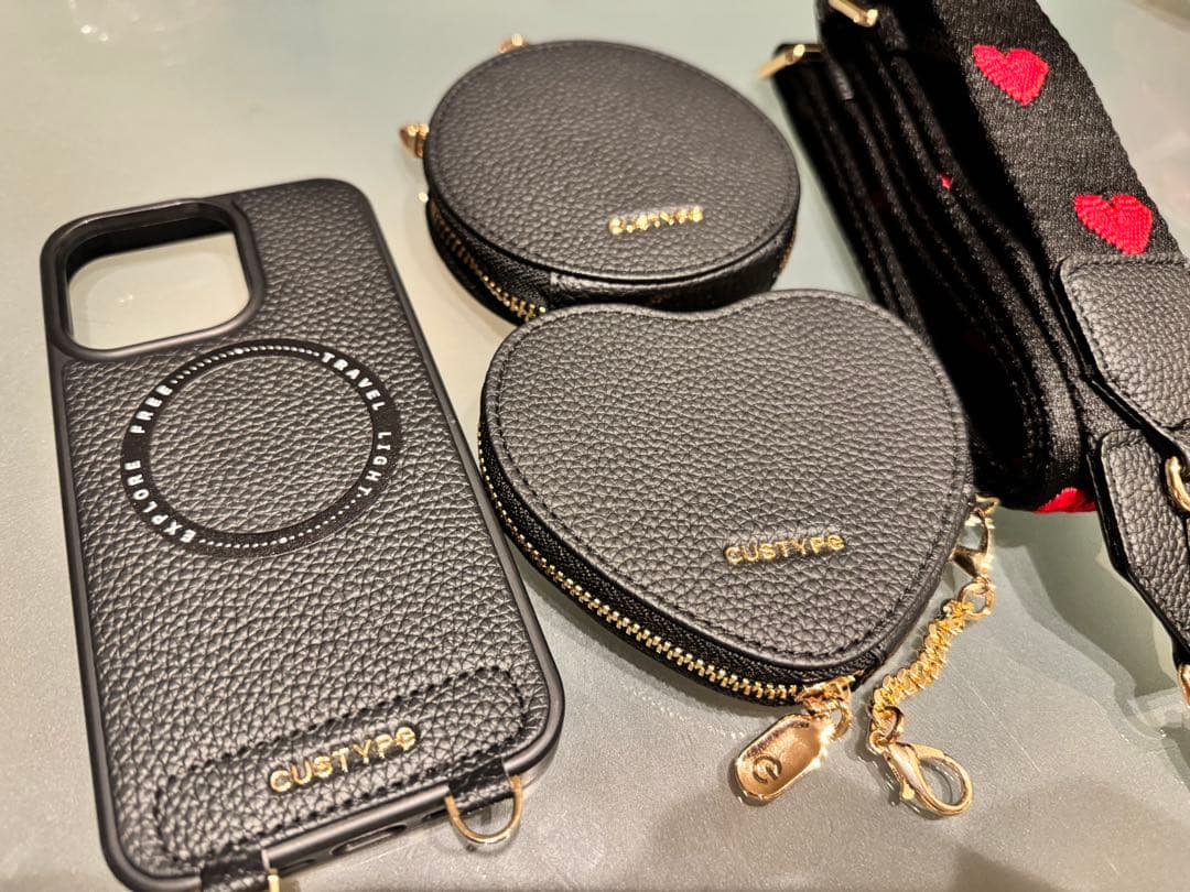 【CUSTYPE】 iPhone15ProMax ケースセット