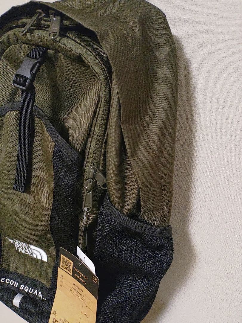 タグ付き ノースフェイス リーコンスカッシュ2 　ニュートプグリーン