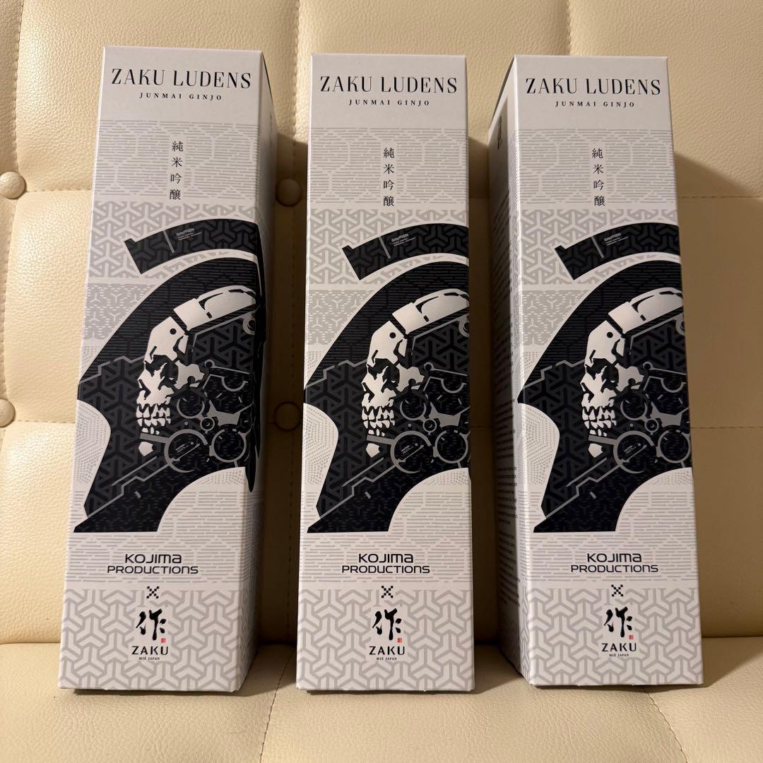 【限定品】作 ルーデンス 純米吟醸 ZAKU LUDENS 日本酒 3本セット