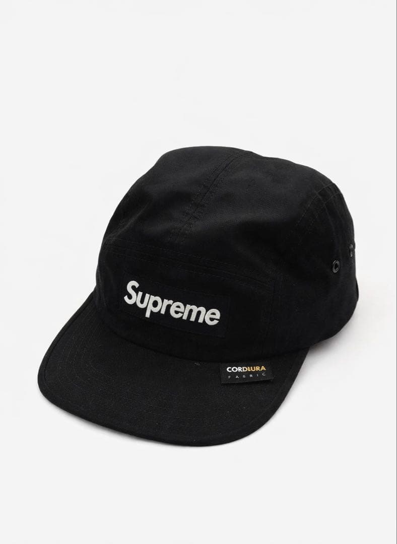 Supreme ブラック ジェットキャップ
