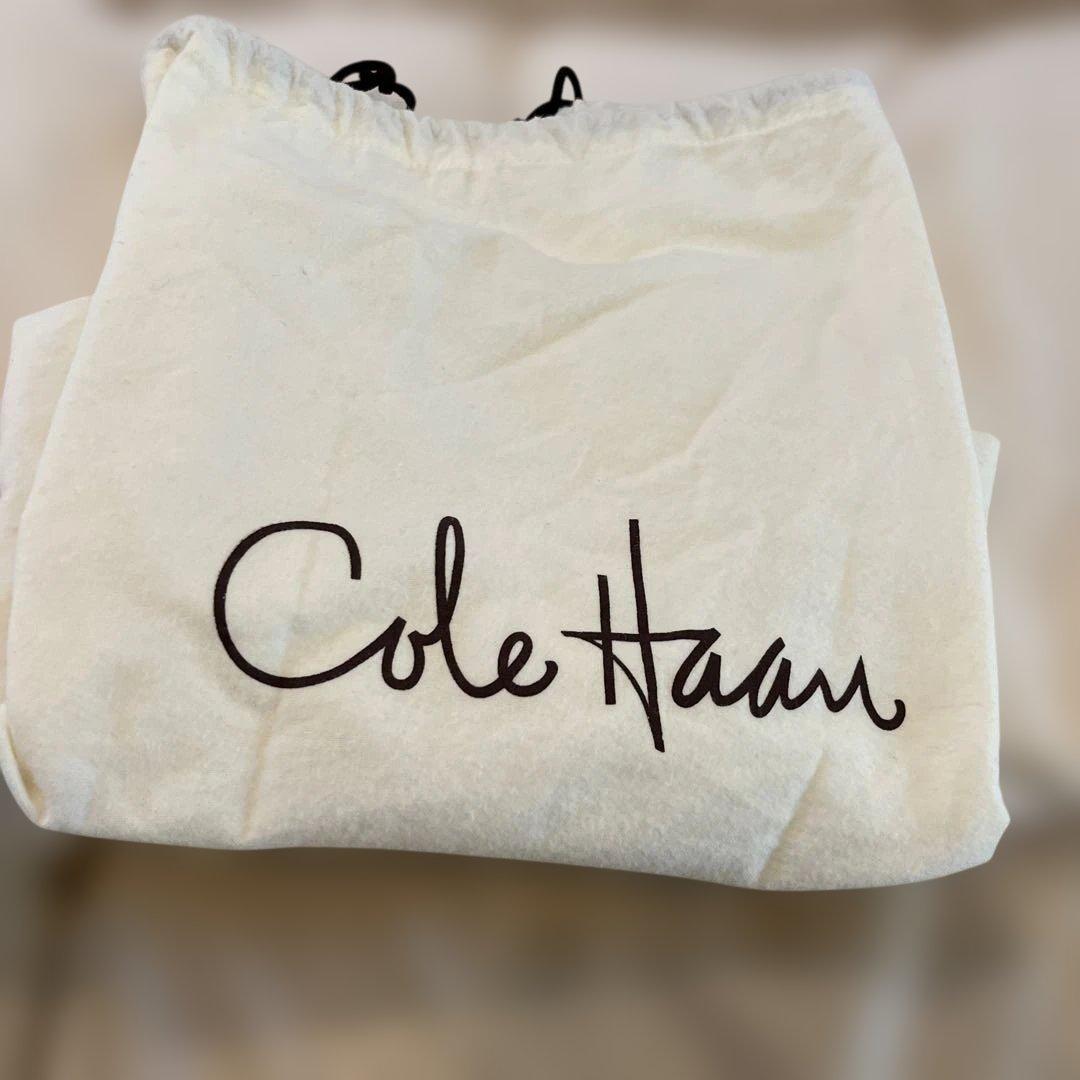 コールハーン☆オレンジ系カゴトートバッグ 美品 20日まで特価♪