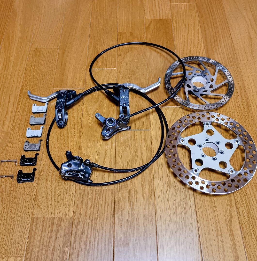 シマノ XTR ディスクブレーキ 前後セット（ディスクローター付き）※匿名配送