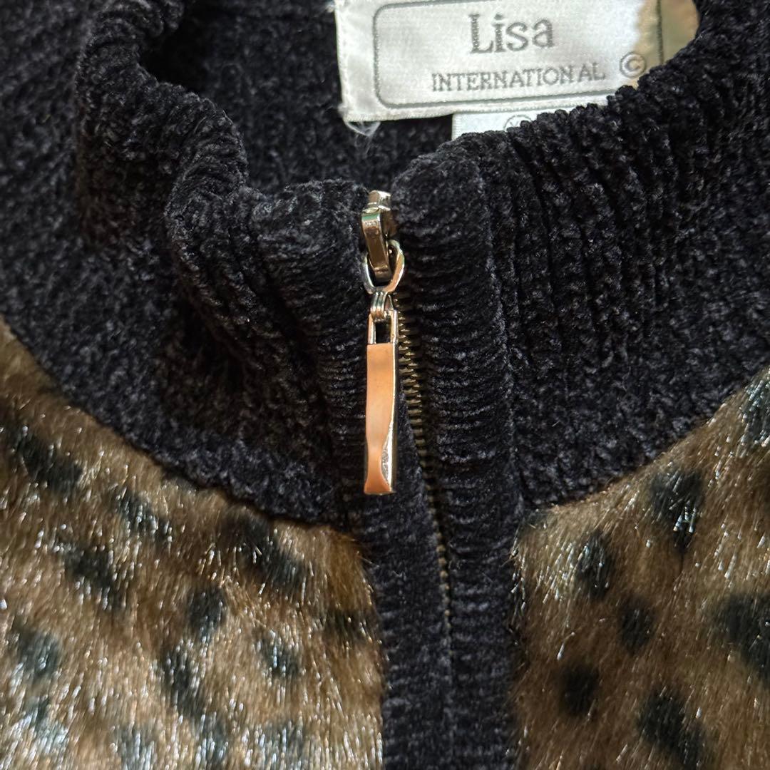 【Lisa International 】　フェイクファーニット