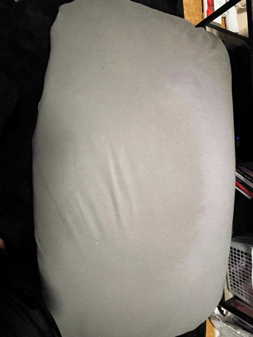 y*5様 ニトリ ビーズクッション BS200 角丸（ビック グレー）＋サポータ