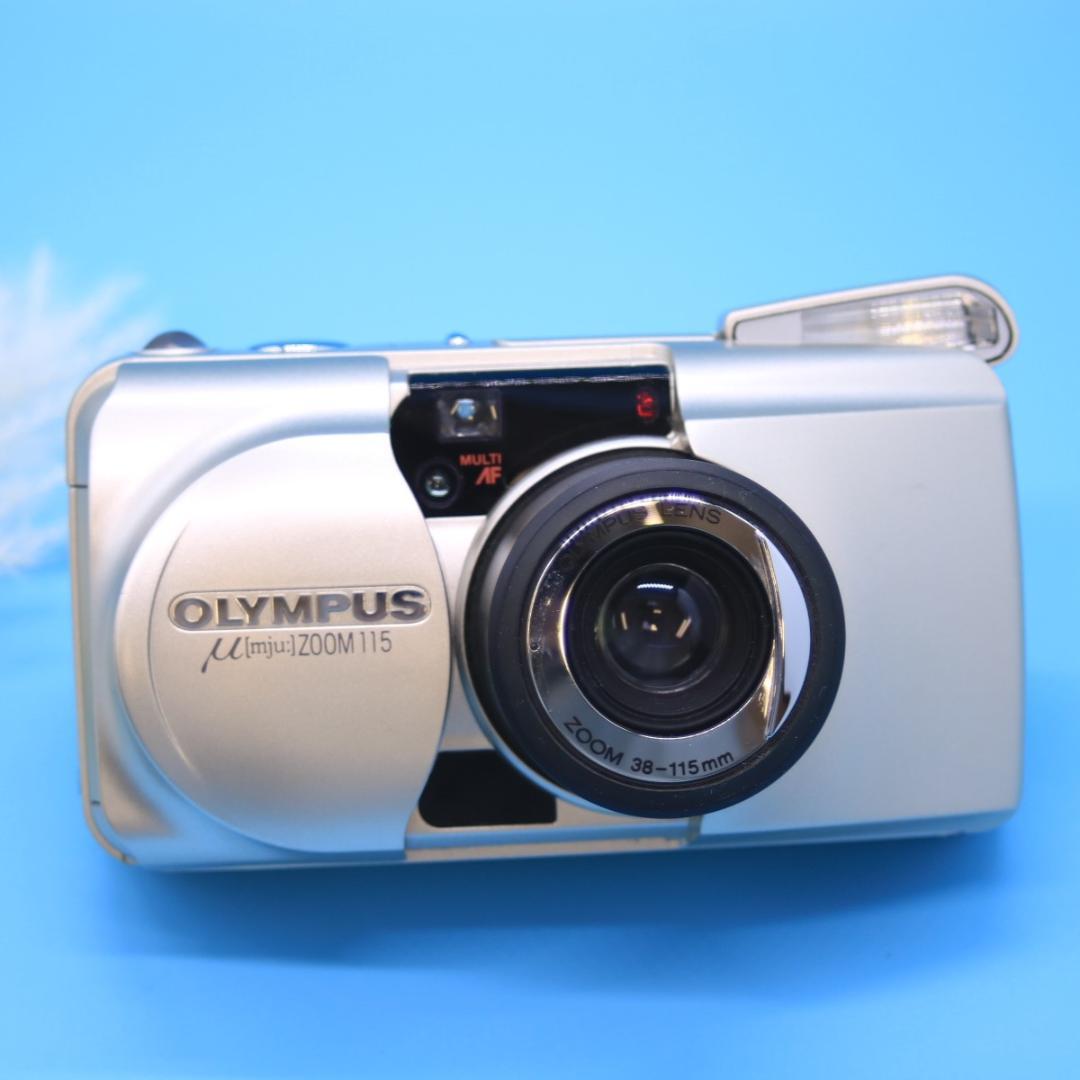 ❁美品❁OLYMPUS μ mju ZOOM 115 ミュー フィルムカメラ