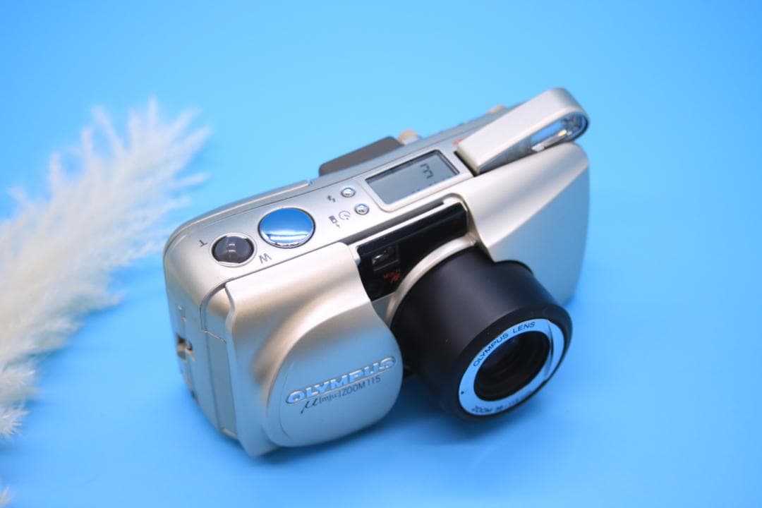 ❁美品❁OLYMPUS μ mju ZOOM 115 ミュー フィルムカメラ