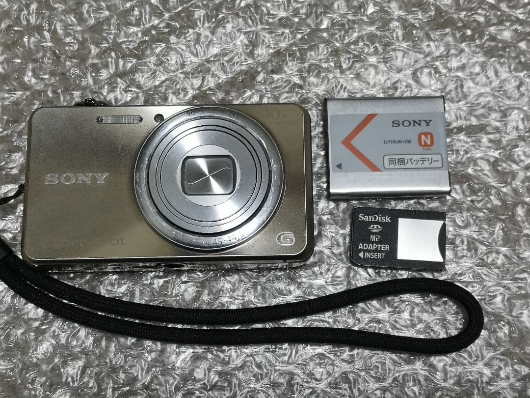 SONY Cyber-shot DSC-WX170 Gレンズ10倍ズーム 金