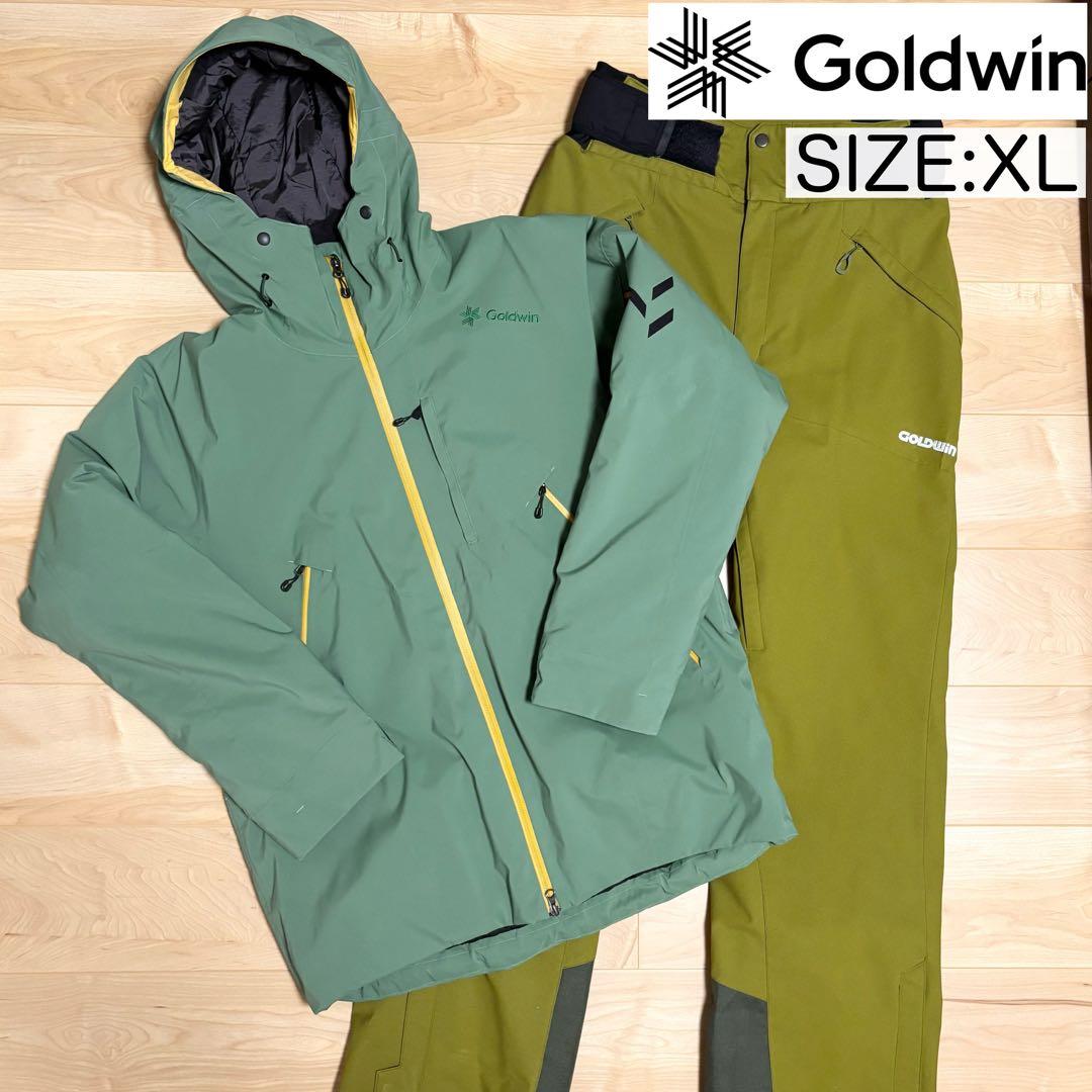 【美品】Goldwin ゴールドウィン スキーウェア 上下セット メンズ XL