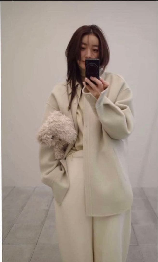 【新品】todayful Wool Shirts Jacket セージ