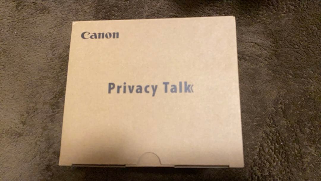 【新品未使用】MD-100-GY CANON Privacy Talk