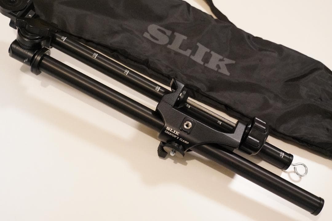 中古 スリック スライディングアーム ＋ クリエイターズクランプ セット