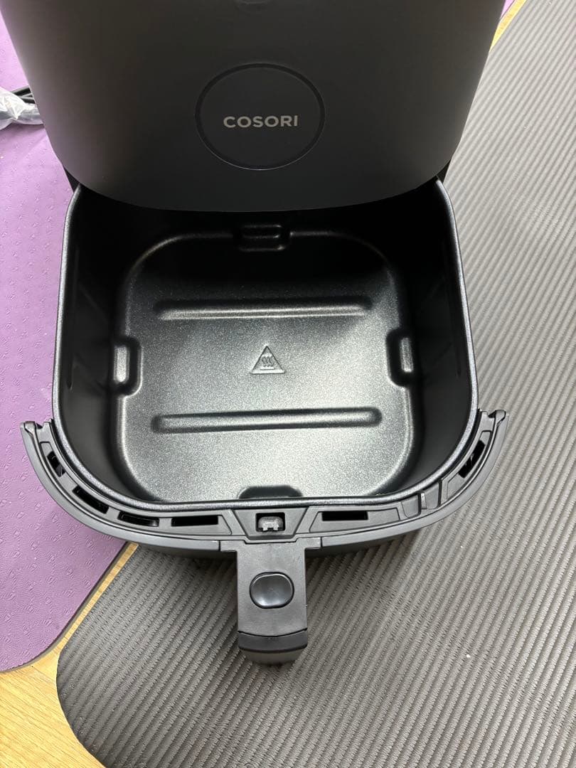 【COSORI】ノンフライヤー 4.7L 大容量 家庭用 ブラック 揚げ物