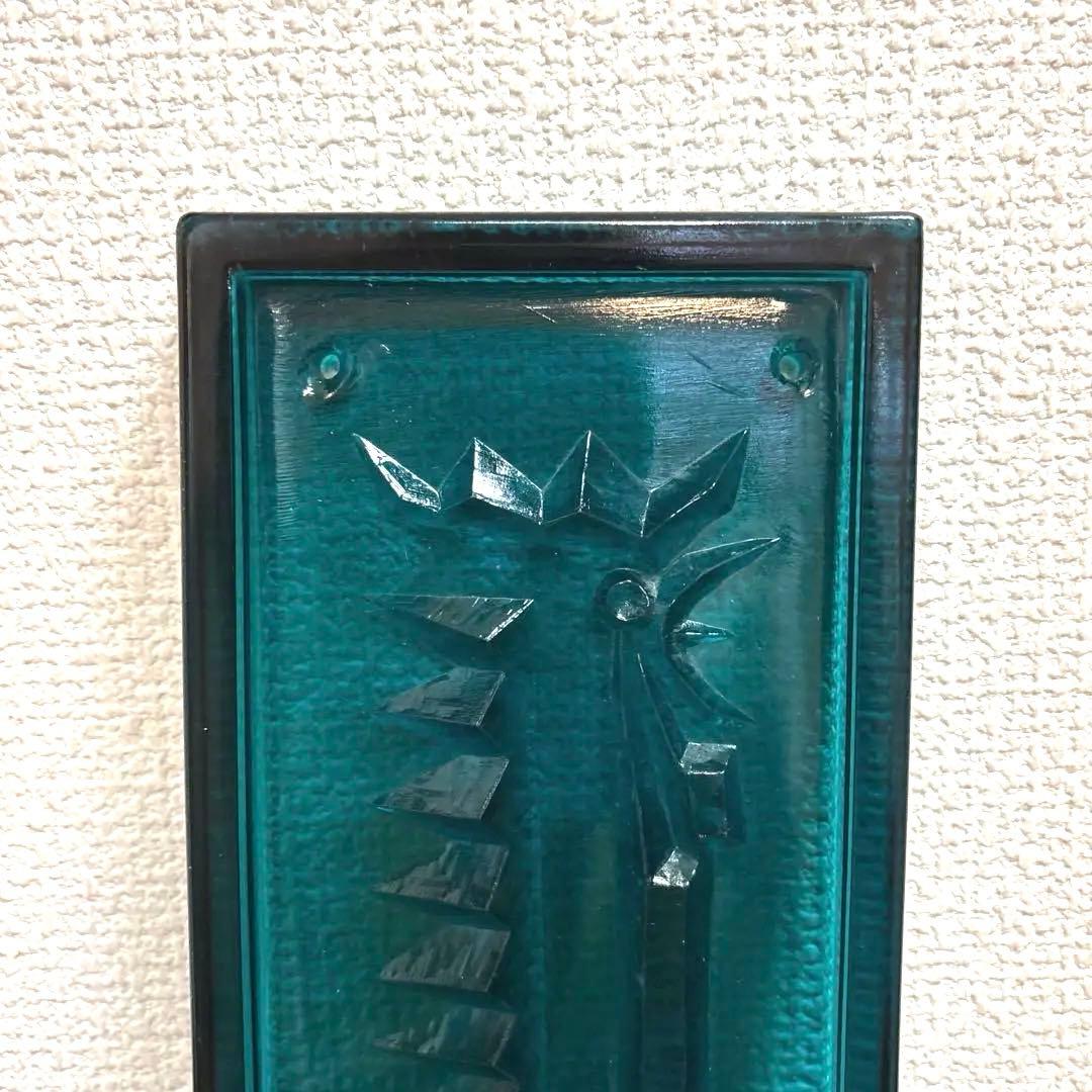 北欧ヴィンテージJohn Kall ジョン・ケル ガラスアート 壁レリーフ