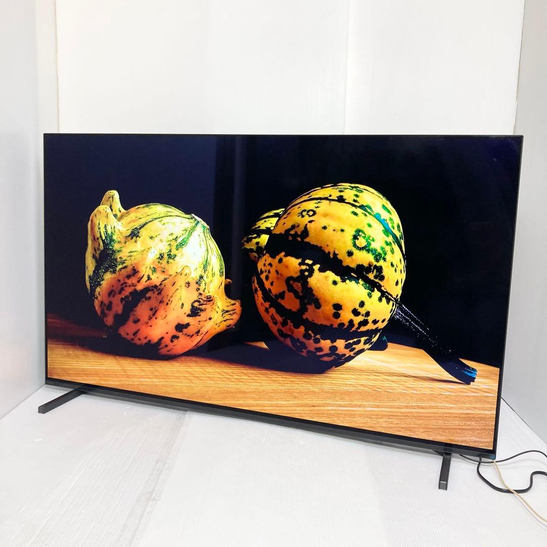 美品 SONY 有機EL液晶テレビ 55インチ 2021年 XRJ-55A80J