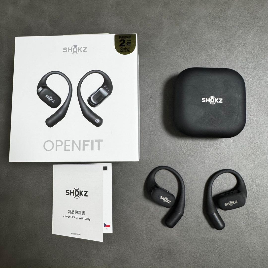 SHOKZ OPENFIT 美品 ほぼ未使用