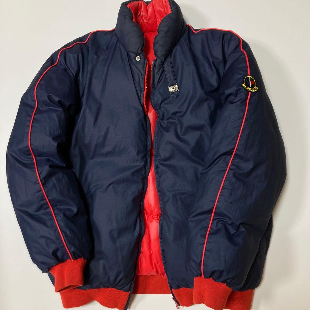 VINTAGE MONCLER リバーシブル ダウンジャケット LL