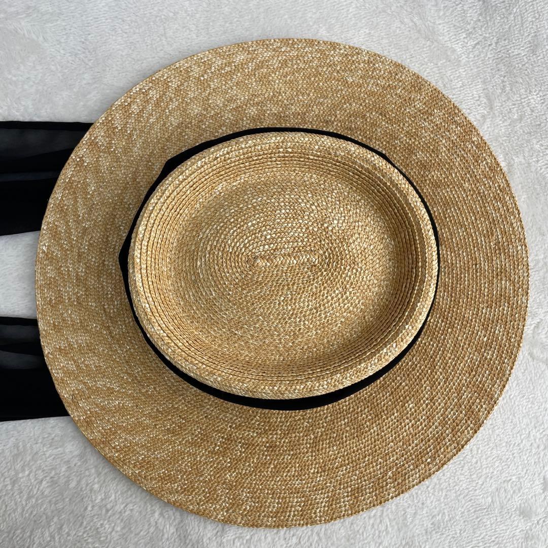 eimy istoire エイミーイストワール シフォンボリュームカンカン 帽子