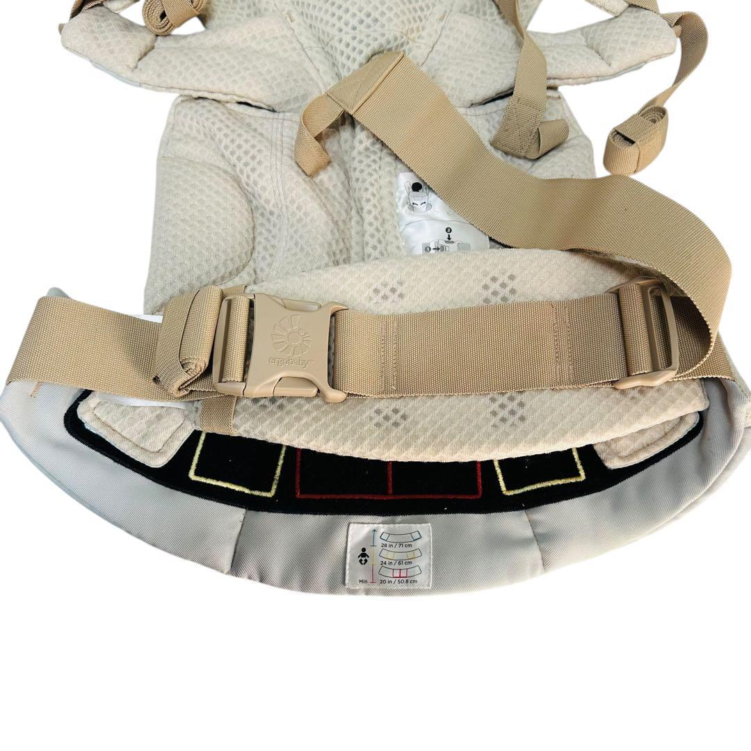 【美品】 エルゴベビー　オムニブリーズ OMNI Breeze サンドベージュ