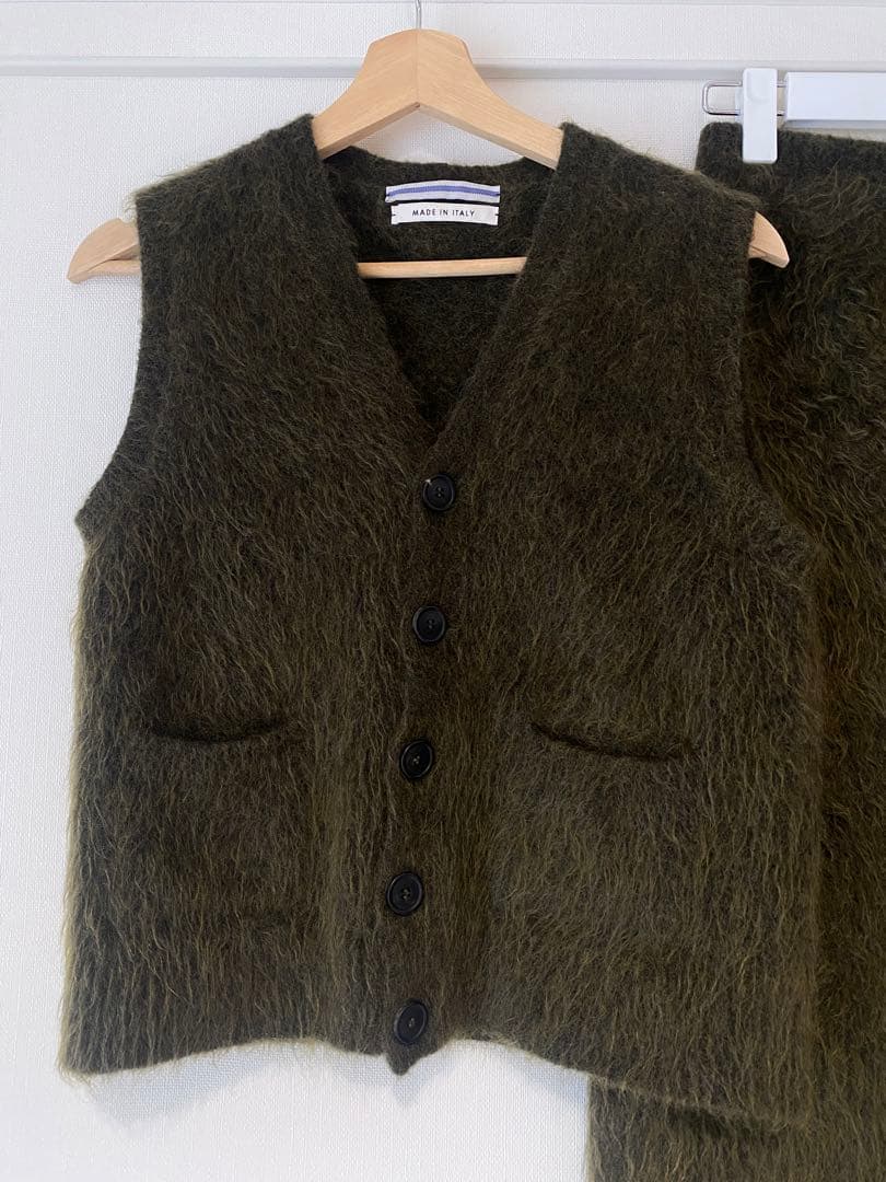 Cristaseya ニットベスト スカート セット