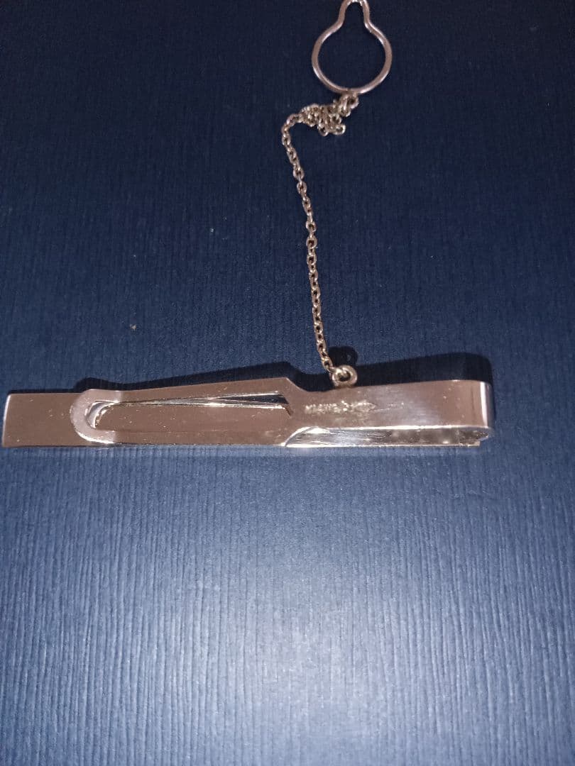 【14金ホワイトゴールド】 ネクタイピン