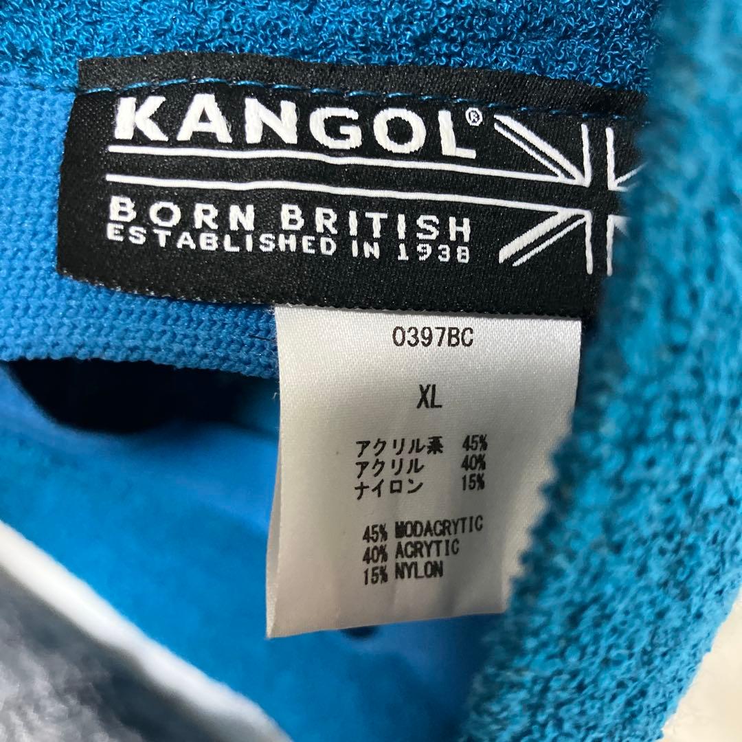 KANGOL バケットハット XL 青　GADORO着用
